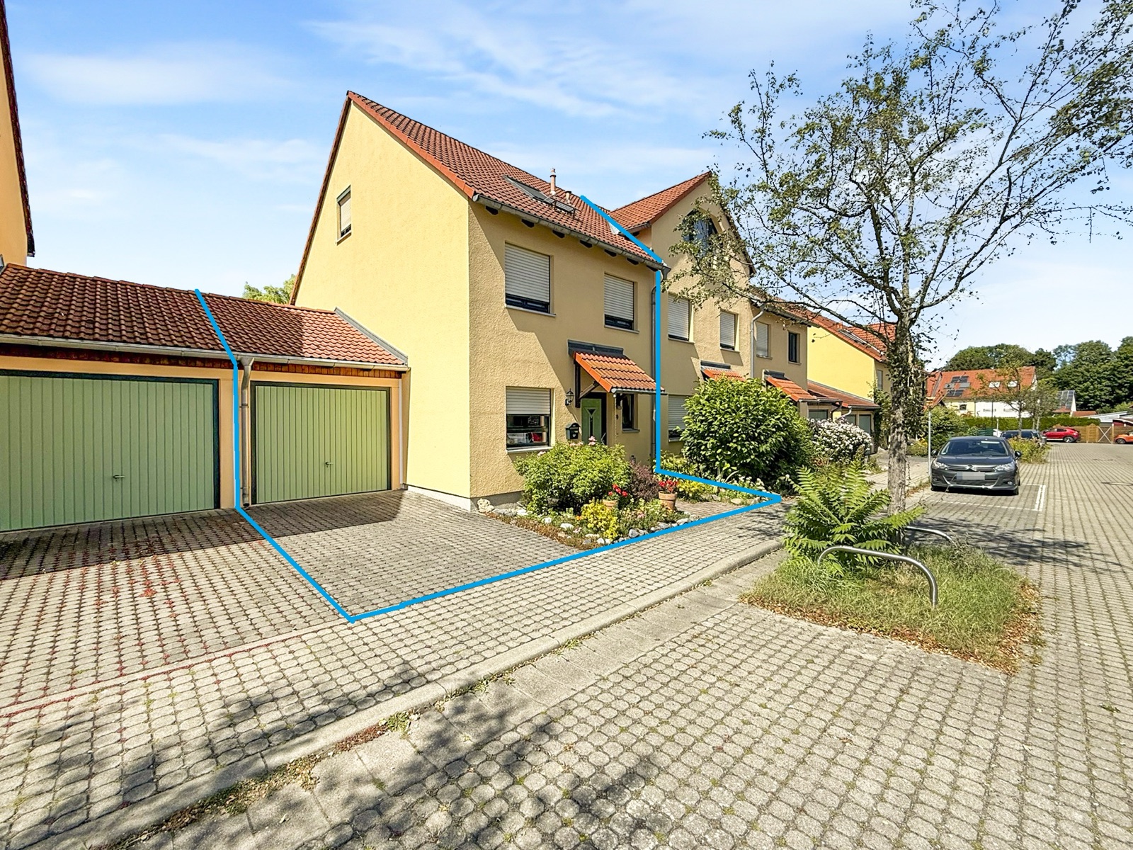 Reihenendhaus in Leipzig-Böhlitz-Ehrenberg